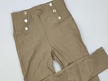 kremowe getry: Legginsy Eleganckie damskie, rozmiar S — 1