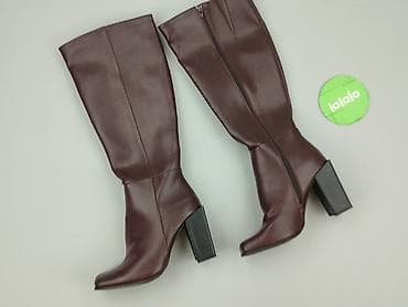 deichmann botki na koturnie: Kozaki damskie, rozmiar 38 — 5