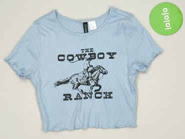 sukienka kowbojska damska: H&M, T-shirt damski, rozmiar XS — 3