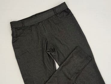 srebrne legginsy: Legginsy Eleganckie damskie, rozmiar M — 1