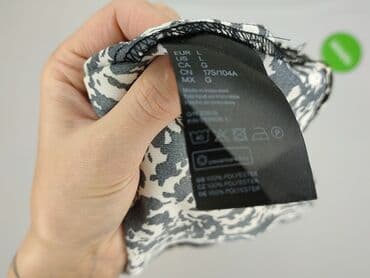 czarne body z długim rękawem h m: H&M, Women's blouse, size L — 6