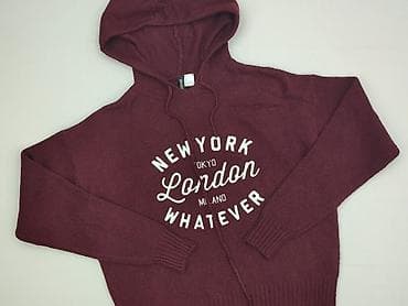 brazowe conversy: H&M Divided, Bluza z kapturem damska, rozmiar S — 1
