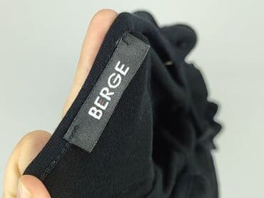 top z piórami czarny: Bluzka damska, rozmiar S — 4