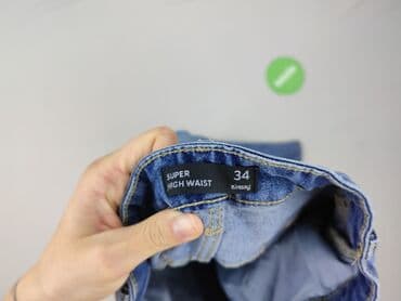 sinsay dżinsy z wysokim stanem: Jeansy damskie, rozmiar XS — 5