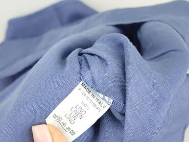bluzki z lnu na lato: Top damski, rozmiar One size — 4