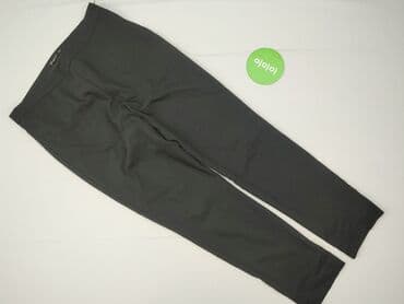 stradivarius woskowane spodnie z wysokim stanem: Stradivarius, Material trousers for women, M — 2