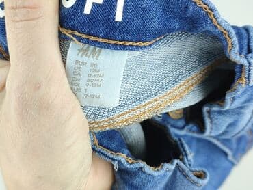 moda sukienki na wesele 2015: Spodnie jeansowe, H&M, 12-18 miesięcy, stan - Bardzo dobry — 5