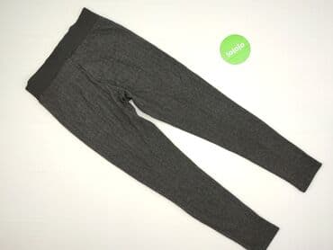 woskowane legginsy z wysokim stanem: F&F, Spodnie materiałowe damskie, rozmiar M — 3