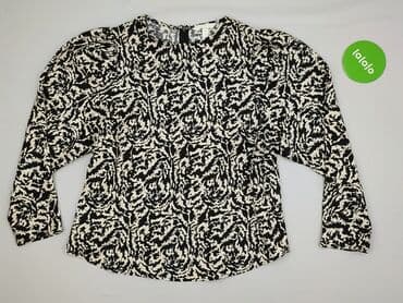 czarne body z długim rękawem h m: H&M, Women's blouse, size L — 3
