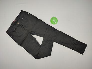 grafitowe jeansy: Daysie, Spodnie materiałowe damskie, rozmiar XL — 2