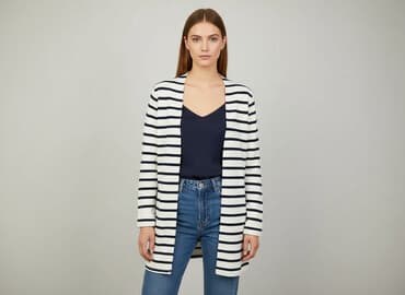 platforma z ubraniami: Kardigan damski, rozmiar M — 7