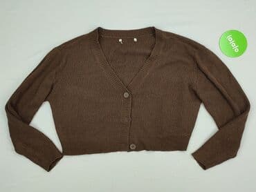 długi kardigan: Kardigan damski, rozmiar XL — 2