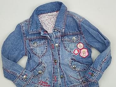 dora back pack: Dziecięca kurtka jeansowa, 3-4 lat, 98-104 cm, Dopo Dopo, stan - Bardzo dobry — 1