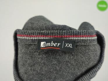 sweter piórkowy na drutach: XXL, Sweter dla mężczyzn, rozmiar 2XL — 4