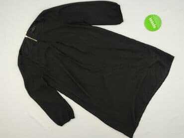 czarną sukienka z białym kołnierzykiem h m: H&M, Sukienka damska, rozmiar S — 4