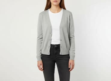 sweter z dodatkiem moheru: Atmosphere, Kardigan damski, rozmiar M — 6