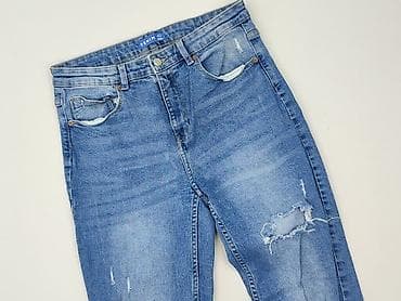 jeans balloon: Denim, Jeansy damskie, rozmiar L — 1