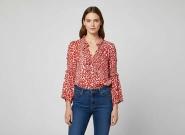 spodnie serduszka by o la la czarne: ALBA MODA, Bluzka damska, rozmiar S — 6