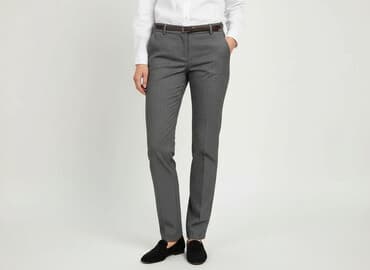 deichmann srebrne buty: S.Oliver, Spodnie materiałowe damskie, rozmiar S — 8