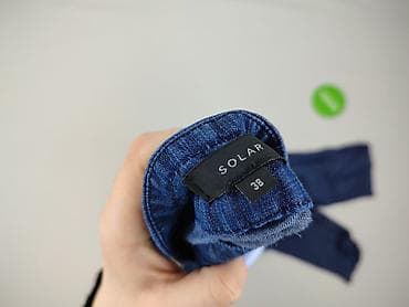 jeansy solar: Spodnie materiałowe damskie, rozmiar M — 4