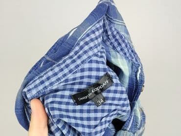 koszula w bialo niebieska krate damska: KappAhl, Women`s shirt, size XS — 5