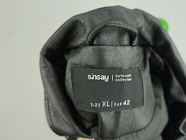 new look kurtki: Sinsay, Kurtka skórzana damska, rozmiar XL — 4
