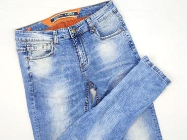 spodnie jeansowe z cyrkoniami: Jeansy dla mężczyzn, M — 1