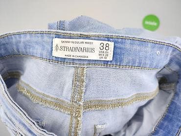 skiny: Stradivarius, Jeansy damskie, rozmiar S — 4