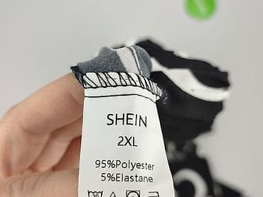 buty folkowe: Shein, Spodnie materiałowe damskie, rozmiar 2XL — 5