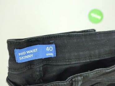 black and jeans: Sinsay, Jeansy damskie, rozmiar L — 4