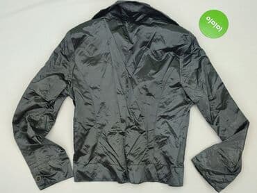 niebieska marynarka szare spodnie: Marynarka damska, S — 3