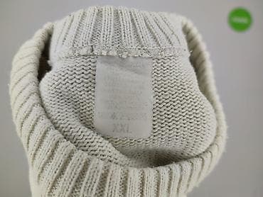 white: Sweter dla mężczyzn, rozmiar 2XL — 4