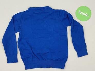 sukienka biala koronkowa: Sweater, 4-5 years, 104-110 cm, condition - Very good — 3