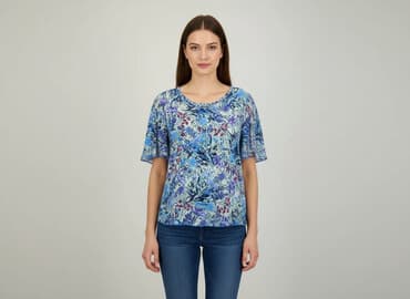 top z piorkami: Afibel, Bluzka damska, S — 6