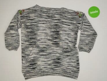 skarpeta świąteczna szara: Adolfo Dominguez, Sweter damski, rozmiar M — 3