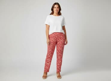 piżamy ciepłe damskie duże rozmiary: Esmara, Spodnie materiałowe damskie, rozmiar XL — 1