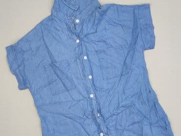 błekitna sukienki: Koszula damska, rozmiar L — 1