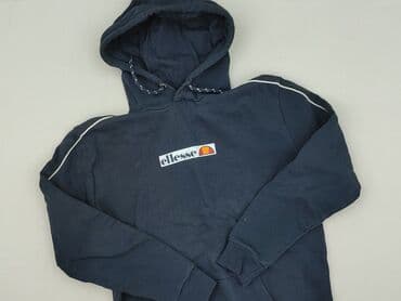 koszulki z napisami smiesznymi: Ellesse, Bluza z kapturem dla mężczyzn, S — 1