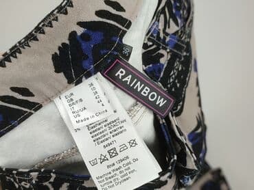 kapcie tęczowe: RAINBOW, Spodnie materiałowe damskie, rozmiar S — 4