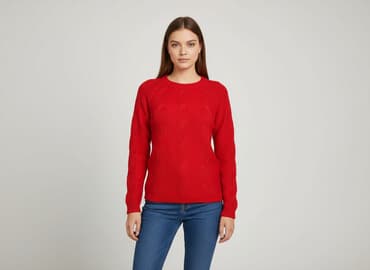 swetry swiateczne mama i corka: Sweter damski, rozmiar S — 5