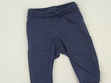 niebieska sukienka h: Sweatpants, H&M, 9-12 months, condition - Good — 1