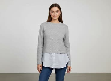 bluzki basic długi rękaw: Bluzka damska, rozmiar S — 5