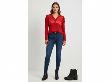 czerwone body intimissimi: Bluzka damska, rozmiar XL — 7