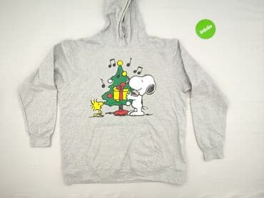 koszulka smog regular fit: Bluza z kapturem dla mężczyzn, XL, Snoopy, stan - Idealny — 2