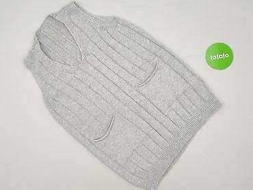 szary sweter: Shein, Kamizelka damska, rozmiar S — 2