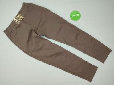 Women's Pants: Material trousers for women, size L — 2