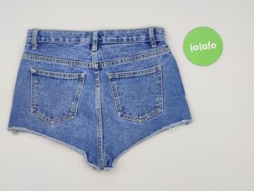 spodenki jeansowe z wysokim stanem pull and bear: PrettyLittleThing, Szorty damskie, rozmiar S — 3