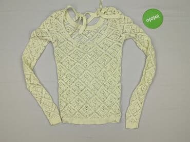 zara zolty sweter: Sweter damski, rozmiar S — 4