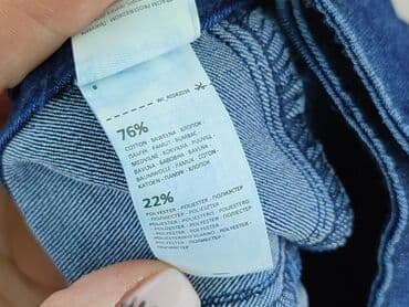 visone jaki to kolor rajstop: Spodnie jeansowe, Reserved, 13 lat, 158, stan - Idealny — 5