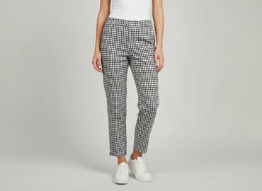 ubrania genzie allegro: Spodnie materiałowe damskie, rozmiar S — 7